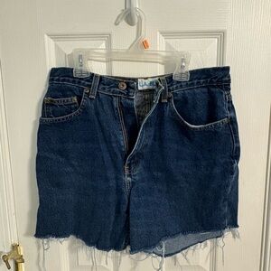 L.A. Blues Navy Denim Cutoff Shorts